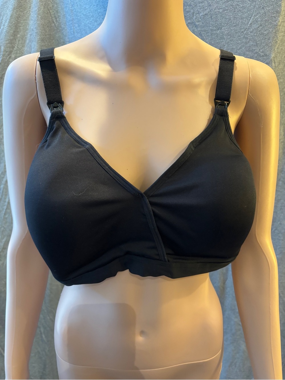 Black Nursing Bra
